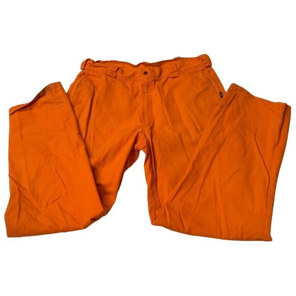 Vintage Orange Denim Paperback Jeans - Picture 1 of 7